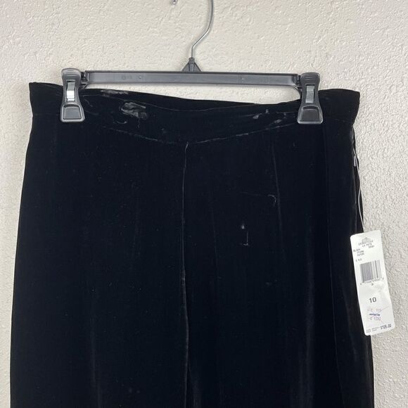 NWT Rena Rowan Women’s Velvet Pants Size 10 - Picture 2 of 5